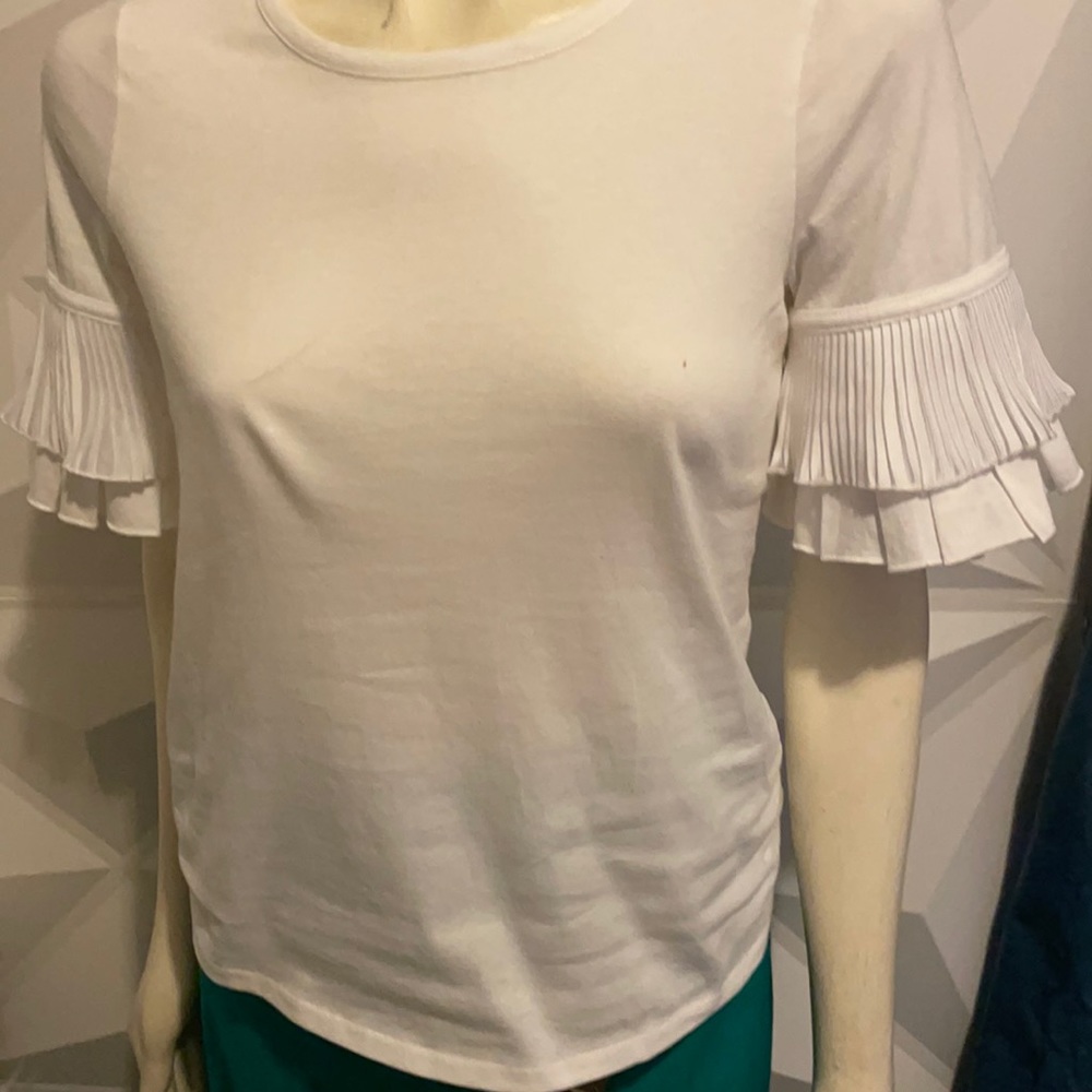 White Worthington cotton blouse